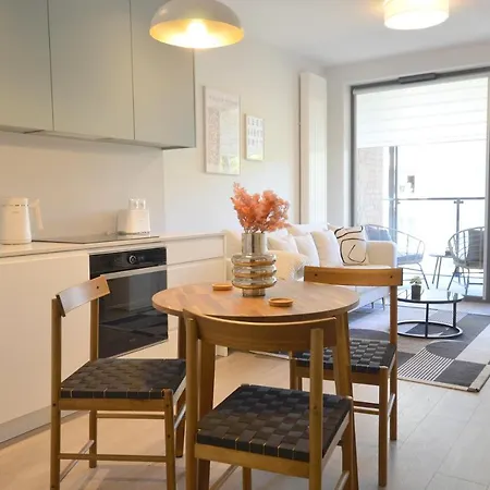 Estate Old Town Apartment, Private Parking, Balcony Lägenhet Gdańsk
