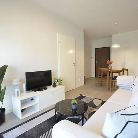 Apartmán Estate Old Town Apartment, Private Parking, Balcony Gdaňsk